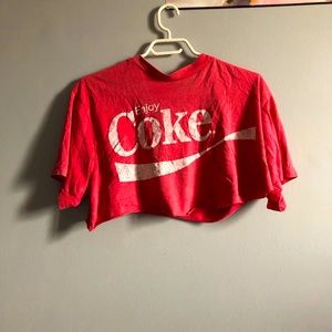 Vintage Coca Cola Cropped Tee